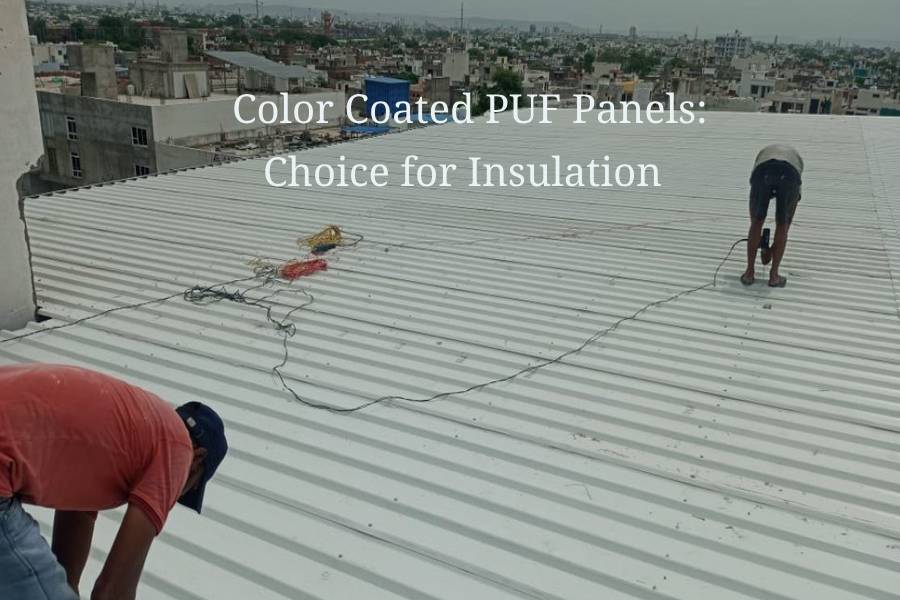 Color Coated PUF panel