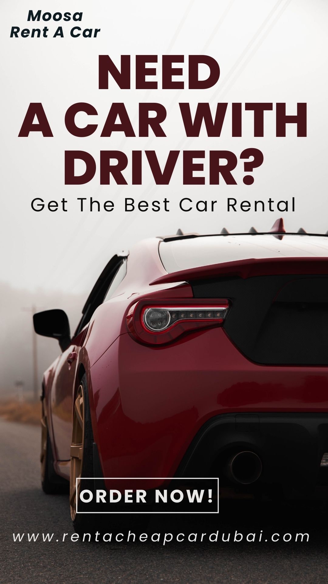 Rent a Car Dubai With Driver