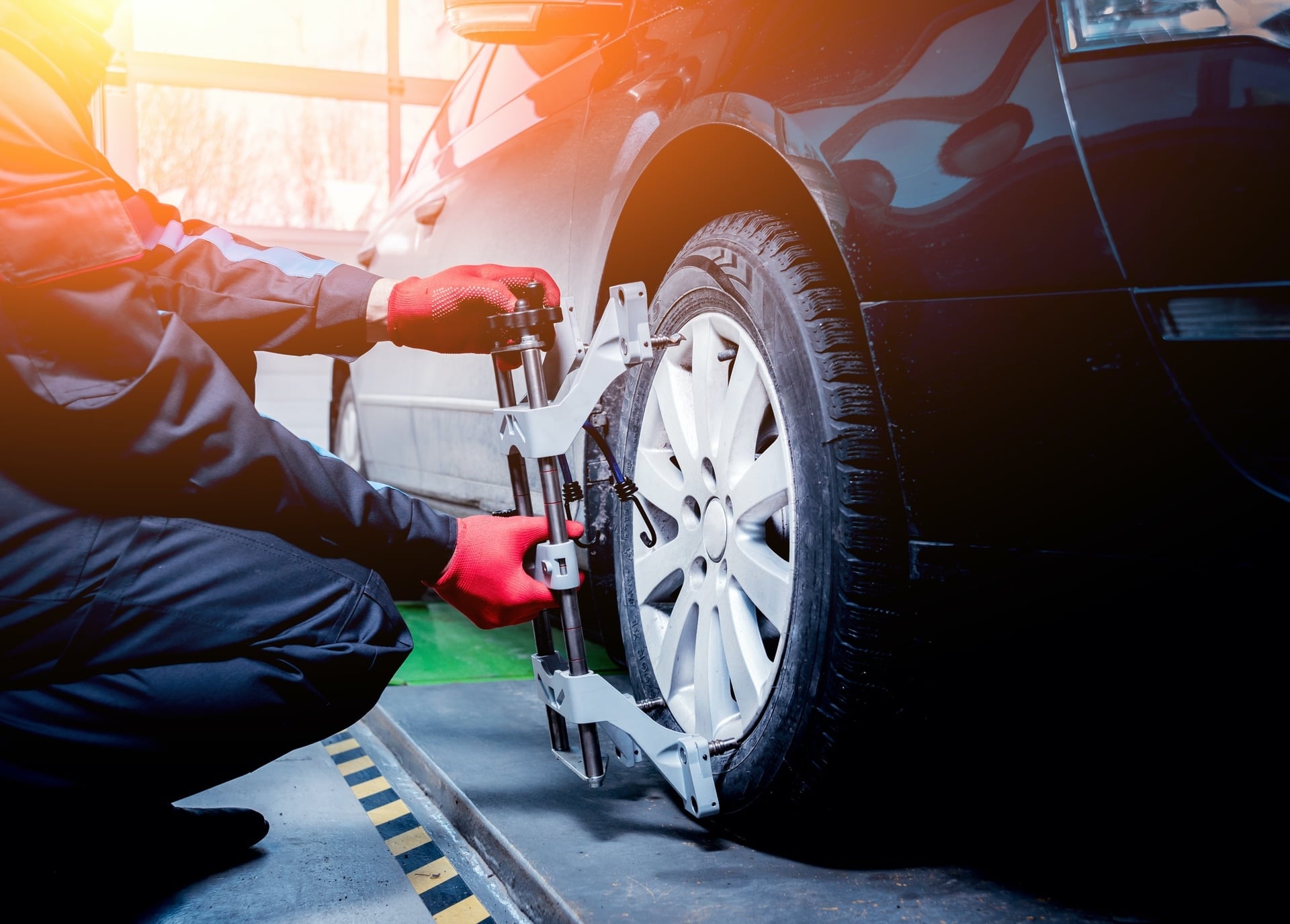 tire balancing and wheel alignment in California