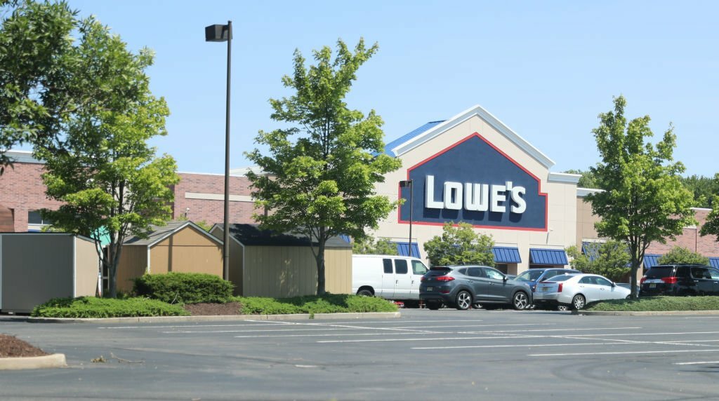 Shopping at lowe's
